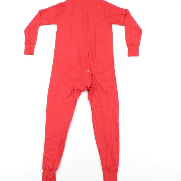 Duofold Other Vintage 8s Duofold Wool Blend Union Suit Red Usa